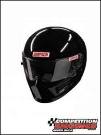 SIMPSON 6200022 Simpson Bandit Helmet, Medium, Gloss Black, Snell 2015